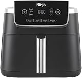 Ninja PRO Air Fryer Heißluftfritteuse, 4,7L Airfryer, Einzelkorb-Heißluftfritteuse,...