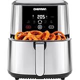 Chefman TurboFry Touch Heißluftfritteuse, XL 7.6-L Familiengröße, One-Touch...