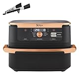 Ninja Foodi FlexDrawer Dual Zone Heißluftfritteuse, Airfryer mit 10,4-Fach und...