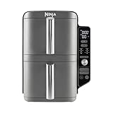 Ninja Double Stack XL Air Fryer Heißluftfritteuse, 9,5L Airfryer,...