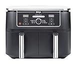 Ninja Foodi MAX Dual Zone Heißluftfritteuse [AF400EU] ‎2470 W, 9,5 l...