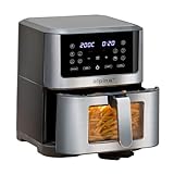 alpina Heißluftfritteuse XXL - Airfryer für 4 bis 6 Personen - Air Fryer mit...