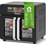 TurboTronic Heißluftfritteuse – 10in1 Heißluftofen und Airfryer 23L mit...